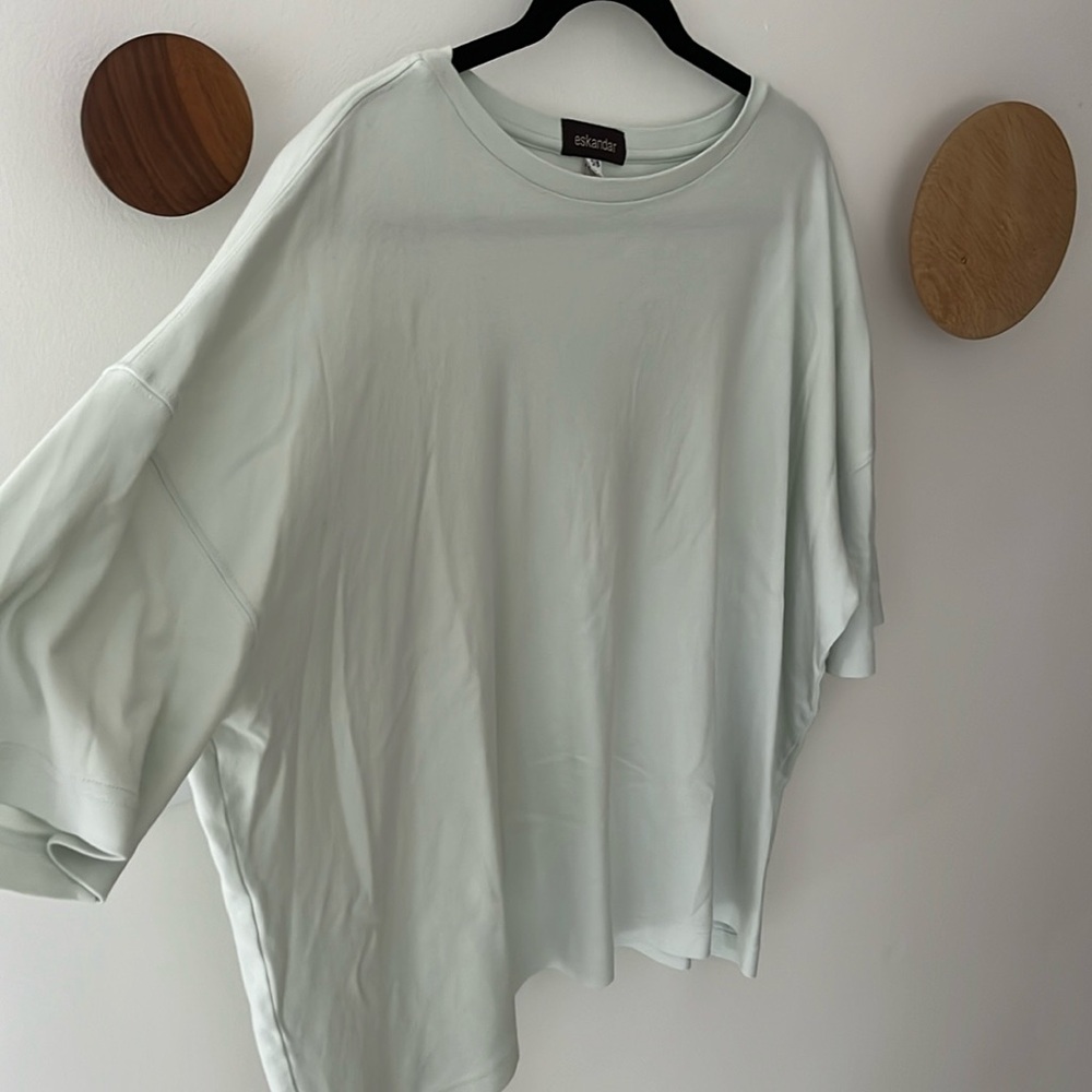 Eskandar Neiman Marcus Pima Cotton OS t shirt